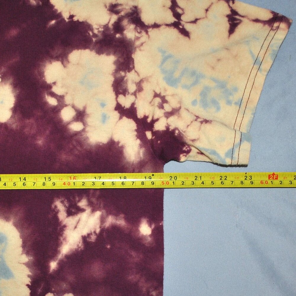 Hillman College Size Medium Tie Dye A Different World Graphic Tee Gildan - Picture 6 of 7